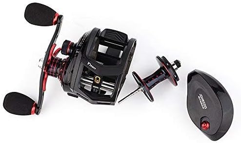 JOHNCOO Titan Baitcasting Reel Max Drag 13 Kgs Big Fish Fishing Reel for Saltwater and Freshwater Heavy Duty