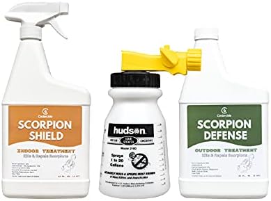 Cedarcide Indoor & Outdoor Scorpion Treatment Kit (Small) - Cedar Oil Pest Control Sprays - Kills & Repels Scorpions and Other Pests Guaranteed in