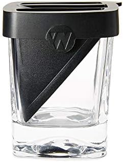Corkcicle Whiskey Wedge - Premium Old Fashioned Glass with Silicone Ice Mold - For Bourbon, Scotch, & Spirits - Great Gift for Dad - Perfect for the Holidays - 9 oz