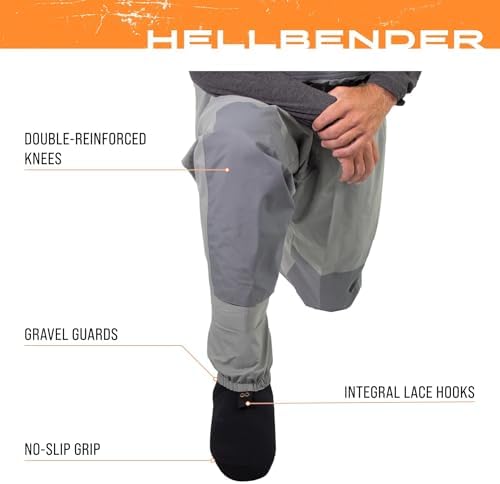 FROGG TOGGS Hellbender Breathable Waterproof Stockingfoot Fishing Chest Wader for Fishing
