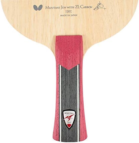Butterfly Mizutani Jun ZLC Blade - Professional Butterfly Table Tennis Blade - ZL Carbon Fiber Blade - Available in AN, FL, and ST handle styles - Made in Japan