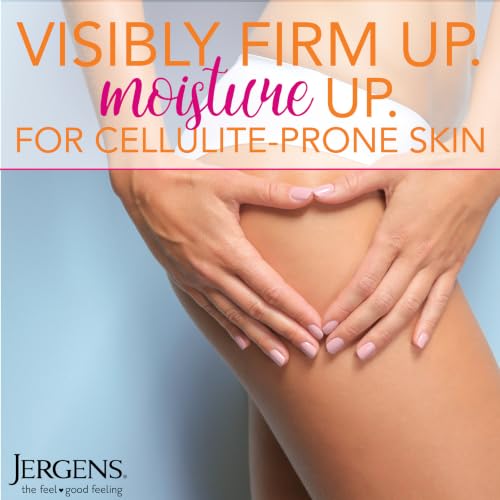 Jergens Skin Firming Body Lotion for Dry to Extra Dry Skin, Skin Tightening Cream with Collagen and Elastin, Dermatologist Tested, Hydralucence Blend Formula, 16.8 Oz | Tightening Cream for Dry Skin, Smoothes and Tones, Collagen and Elastin Formula, Derm…