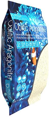 Aqua Natural Aquarium Sand, Oolitic Aragonite, 10lb