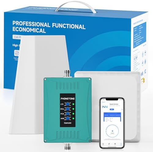 Phonetone Cell Phone Signal Booster for Band 12,13,17