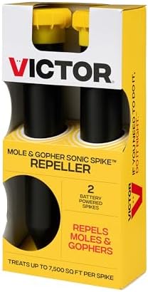 Victor Mole and Gopher Sonic Spike, 2-Pack