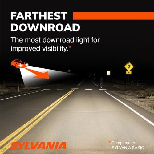 SYLVANIA - H11 SilverStar Ultra - High Performance Halogen Headlight Bulb, High Beam, Low Beam and Fog Replacement Bulb