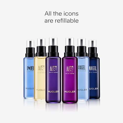 Mugler A*Men Eau de Toilette - Long Lasting Woody Ambery Cologne for Men | Fragrance with Patchouli, Coffee Extract & Lavender - Long Lasting Masculine Gourmand Scent for Date Night