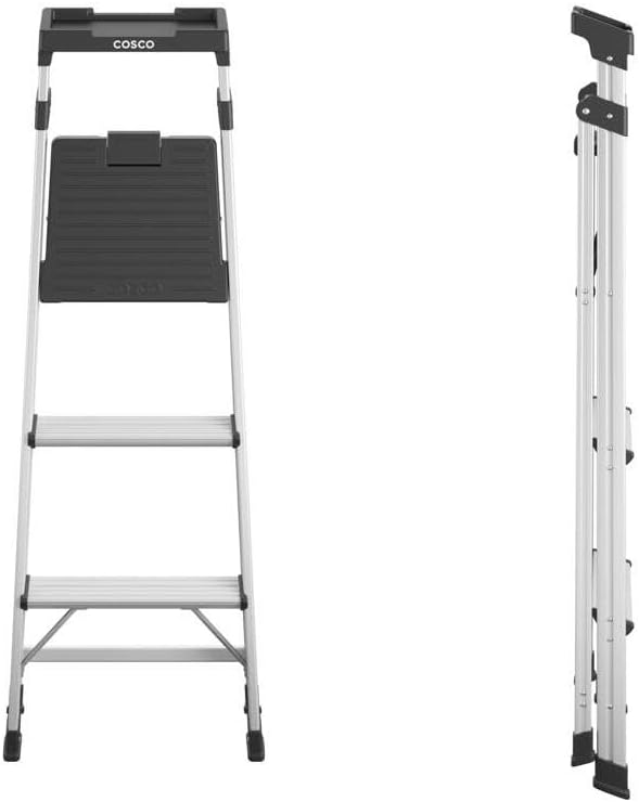 Cosco 20552GAB Aluminum Step Ladder, 5-Foot