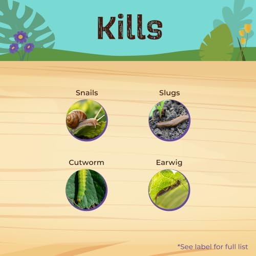 Bonide Captain Jack's Bug & Slug Killer Granules, 1.5 lb. | Ready-to-Use, Long Lasting Protection, For Organic Gardening