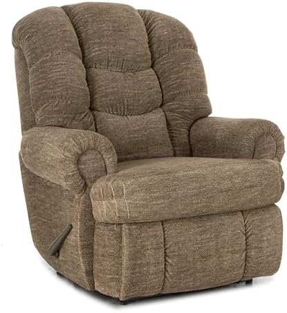 Stallion Big Man (Extra Large) King of Comfort Wallsaver Recliner I. Rated for Up to 500 Lbs. Ext. Length. 79". Seat Width. 25" Seat Height 22 ".