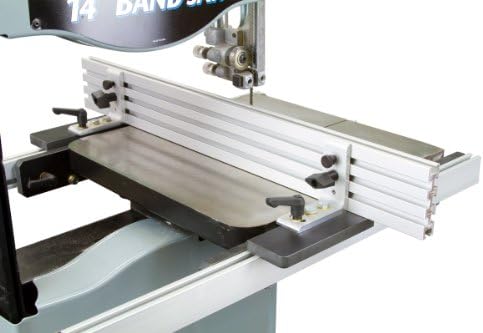 Woodhaven 7280 Band Saw Fence for 14" Bandsaws, Made in USA | 14" saw compatible, dual-end locking, blade lead adjustment