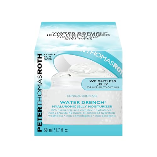 Peter Thomas Roth | Water Drench® Hyaluronic Jelly Refillable Moisturizer | Hyaluronic Acid Cloud Cream, For Normal to Oily Skin, Fragrance-Free