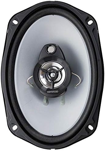 Kenwood KFC-6966S 6 x 9 Inch 400-Watt 3-Way Flush Mount Coaxial Car Speaker Easy Installation - Pair