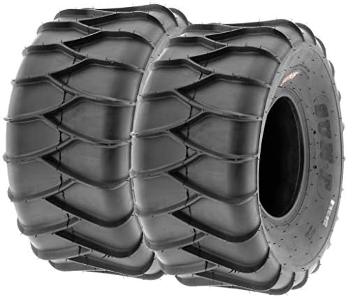 Set of 2 SunF A036 22x10-9 ATV/UTV Snow & Sand Tires, 6-PR