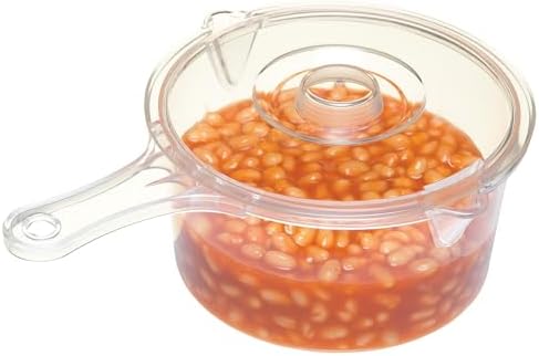Microwave Kitchen Craft 5028250154163 900ml Saucepan, Clear