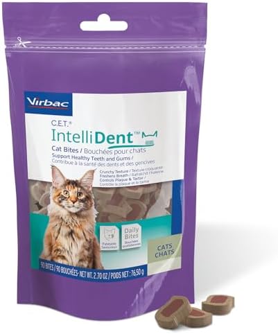 Virbac C.E.T. Intellident Cat Bites for Dental Care
