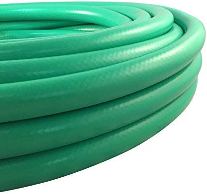 Flexon FXG58100 5/8-Inch x 100-Foot Heavy Duty 5-Ply Forever Garden Hose, Green
