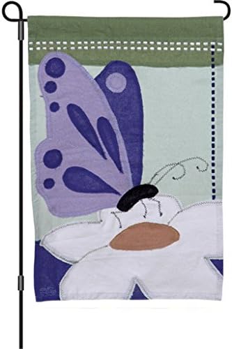 Premier 51947 Garden Applique Flag, Butterfly, 12 by 18-Inch