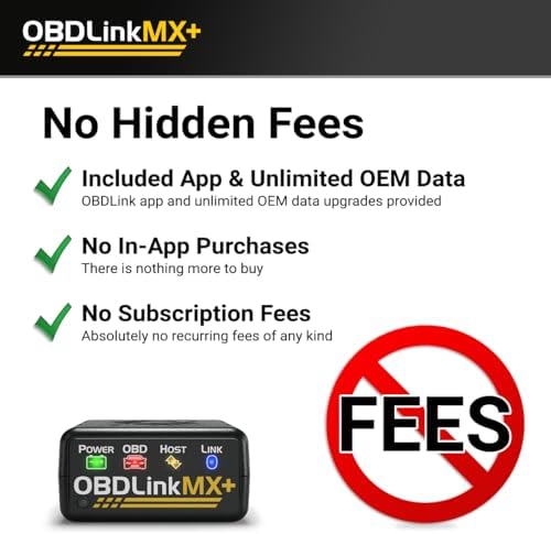 OBDLink MX+ OBD2 Bluetooth Scanner for iPhone, Android, and Windows