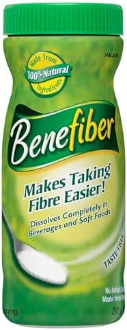 Benefiber Taste-Free, Sugar-Free Fiber Supplement Powder for Digestive Health 74 Servings 261g