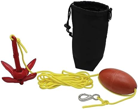 Extreme Max 3006.6782 BoatTector Complete Grapnel Anchor Kit for Paddleboard, SUP, Small Kayaks, Inflatables