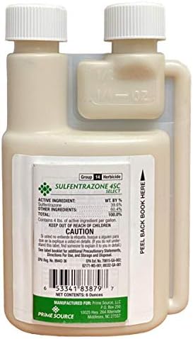 Sulfentrazone 4SC Herbicide (Dismiss) (6 Ounces)