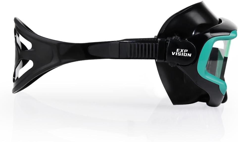 Adult Pano 3 Scuba Diving Mask, Tempered Glass Snorkel Mask Anti-Fog Swim Mask No Leakage Swim Goggles with Nose Cover Snorkeling Gear for Snorkeling