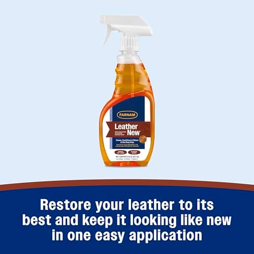 Farnam Leather New Easy-Polishing Glycerine Saddle & Leather Cleaner, 16 oz