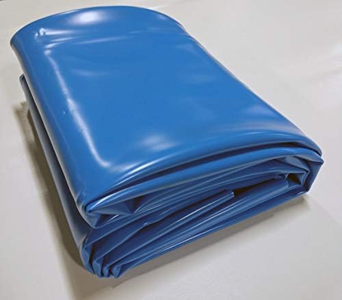 USA Pond Products' - 25x30 Blue Pond Liner-25'W x 30'L (7.62m x 9.14m) in 30-mil Blue PVC (0.75mm)-Fish/Plant Friendly for Koi Ponds