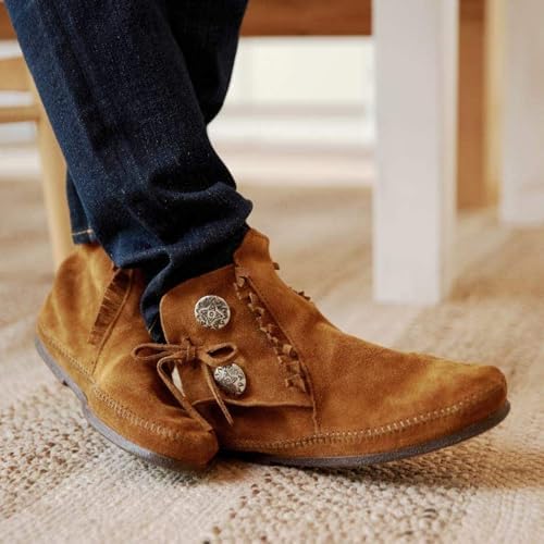 Minnetonka Men's Two Button Boot