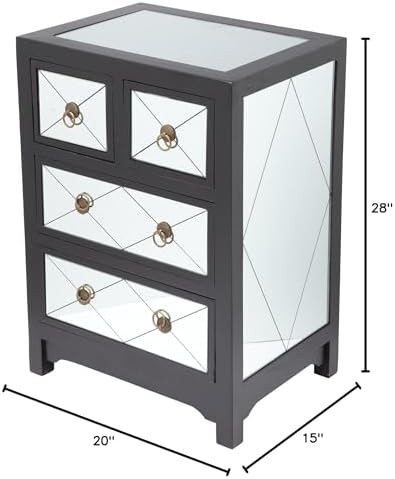 Mirror Chest, Black