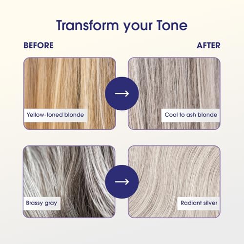 One 'n Only Shiny Silver Purple Shampoo & Blonde Hair Toner, 33.8 oz