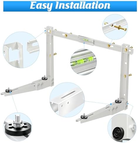 Mini Split Bracket for Ductless Air Conditioner Wall Mounting 7000 - 15000 BTU