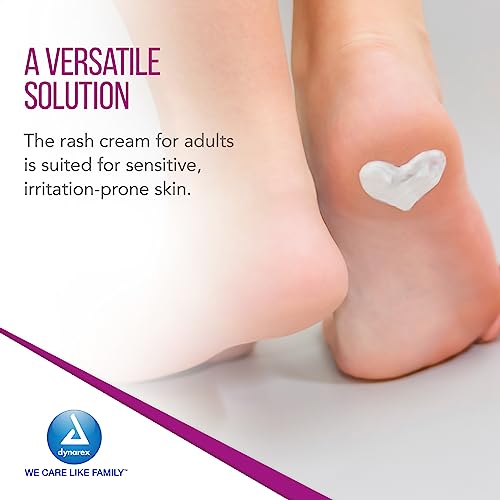 Dynarex DynaShield Skin Protectant Barrier Cream - Zinc Oxide Cream with Vitamins A, D, E, Aloe Vera - Protective Ointment