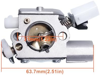 Carburetor Carb Air Filter Maintenance Kit for Stihl MS251 MS251C MS241 MS241C MS231 MS231C Chainsaw Parts 1143 120 0617 Zama C1Q-S233