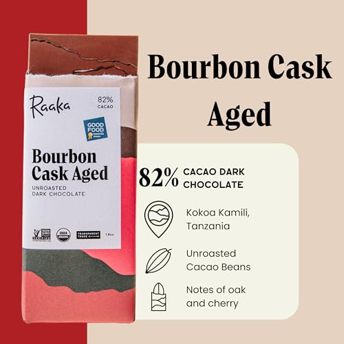 Raaka Chocolate Best Sellers Trio | Gourmet Dark Chocolate Gift | Organic, Vegan, Fair Trade, Soy Free, Non-GMO, Gluten Free, Kosher | 1.8oz Bars