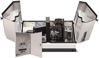 Champion Power Equipment 100177 8.5-kW Home Standby Generator with 50-Amp Outdoor-Rated Automatic Transfer Switch