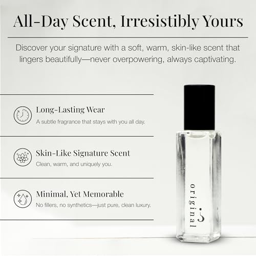 Original Roll On Pheromone Perfume Made in USA - Premium Rollerball Subtle Fragrance for Women - Long-Lasting Cruelty-Free Alcohol-Free Gentle on