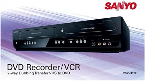 Sanyo DVD Recorder/VCR Combo 2-way recording