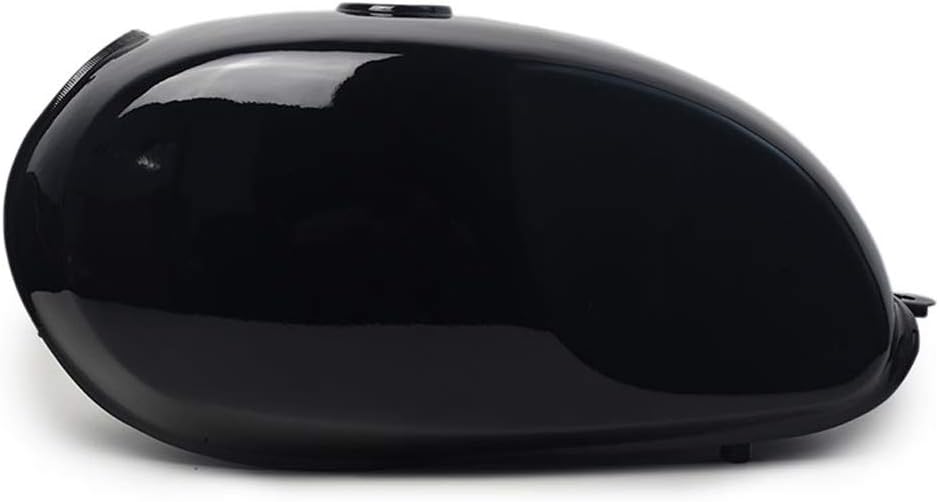0081 Cafe Racer Motorcycle Fuel Gas Tank 2.9 Gallon Univesal Raw Steel for Honda Yamaha Suzuki Kawasaki (Frame Modification Required)