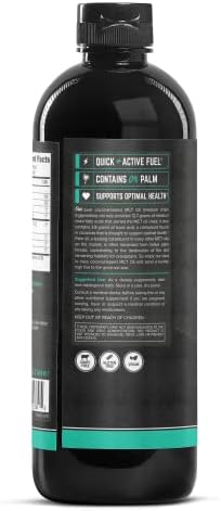 Onnit MCT Oil - Pure MCT Coconut Oil, Ketogenic Diet and Paleo Optimized with C8, C10, Lauric Acid - Perfect for Coffee, Shakes
