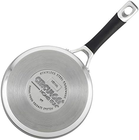 Circulon Momentum Stainless Steel Nonstick 2-Quart Covered Saucepan