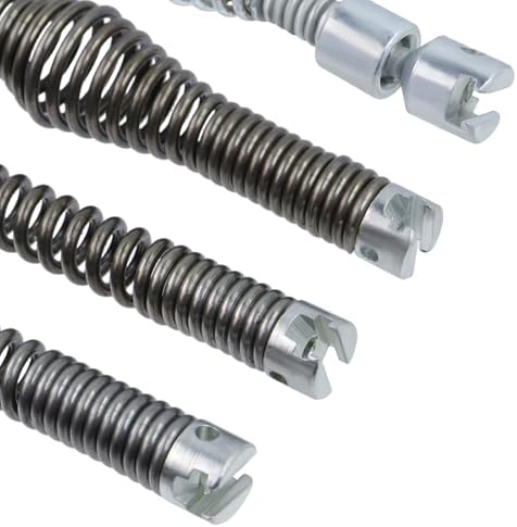 Drain Snake Drill Attachment, 10Pcs | Auger Cutter Cleaner Tips, Compatible With K-400 C-4 C-6 C-7 C-8 C-9, For 5/8 Inch Cables