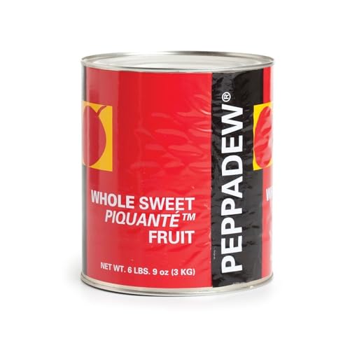 Peppadew Whole Sweet Piquante Peppers - 105 oz Each, Pack of 2 - Crisp, Spicy & Sweet, All Natural, Non-GMO, Gluten-Free, Vegan