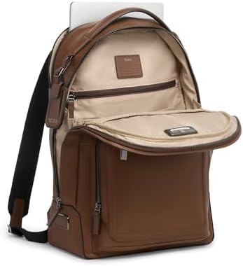 TUMI Harrison Warren Backpack, 15-Inch Laptop Backpack, Black Bombe