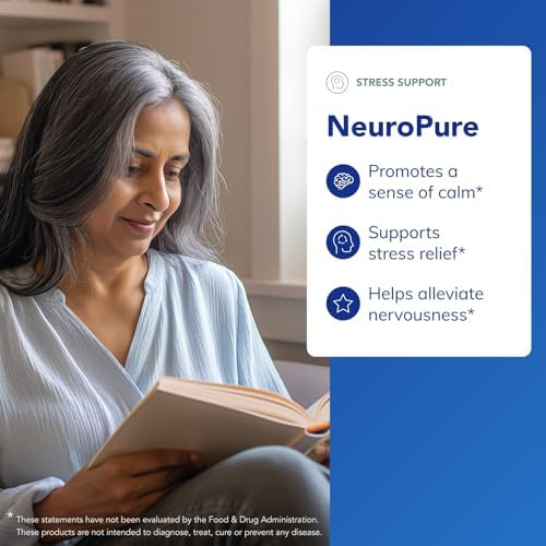 Pure Encapsulations NeuroPure | Hypoallergenic Supplement with Enhanced Support for Calmness and Stress Relief* | 120 Capsules | Hypoallergenic