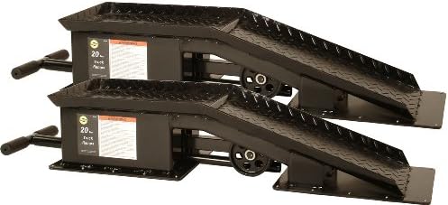 Omega 93200 Black Truck Ramp - 20 Ton Capacity