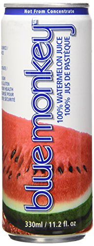 Blue Monkey 100% Pure Watermelon Juice - No Sugar Added, Not from Concentrate - Halal Certified - Plant-Based Hydration Drink with Vitamin C