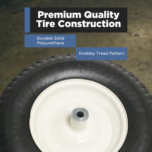 Scenic Road 16" XHD 4-Ply Turf Replacement Wheelbarrow Wheel (SRWT)