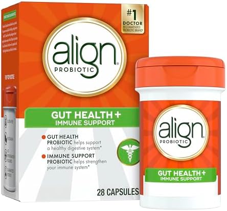 Align Probiotic, Gut Health + Immune Support Probiotic, Probiotics for Women and Men, Probiotics for Digestive Health and Immune Health